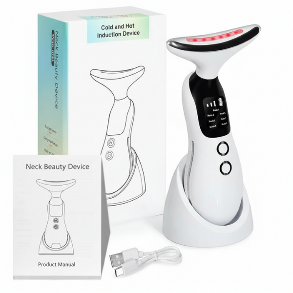 A Portable, Rechargeable Device for Facial And Neck Beauty Care