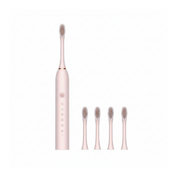 New Vibrosonic Sweep Electric Toothbrush (Soft Bristles, IPX7 Waterproof)
